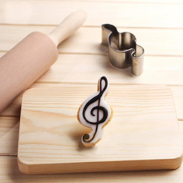 Stainless Steel Musical Note Cookie Cutters