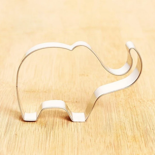 Stainless Steel Elephant Cookie Cutter