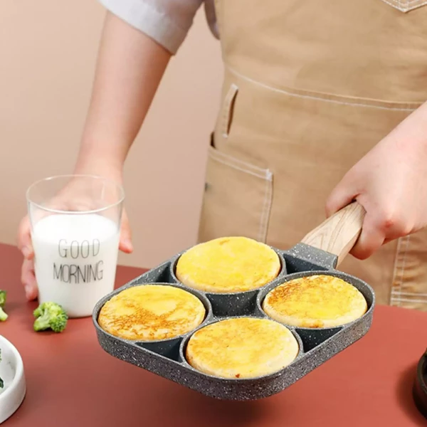 Non-stick 4 Egg Frying Pan