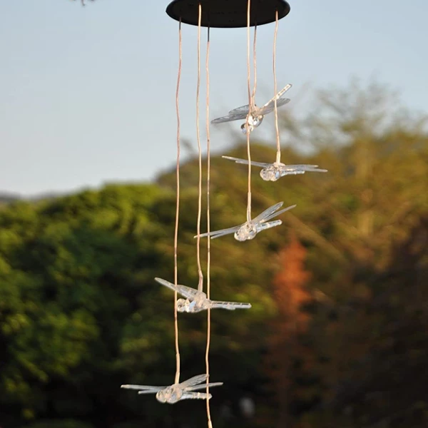 Solar Dragonfly Wind Chime