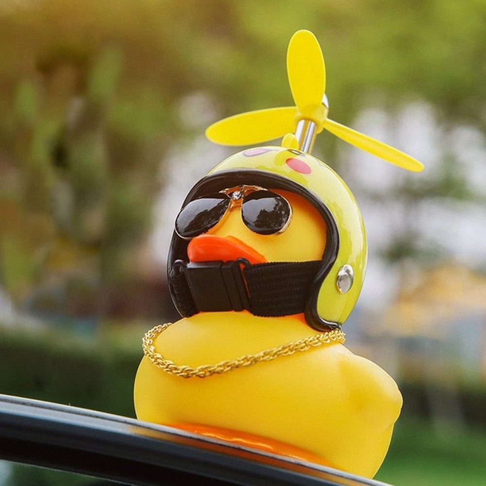 Gangster Rubber Duck Car Toy