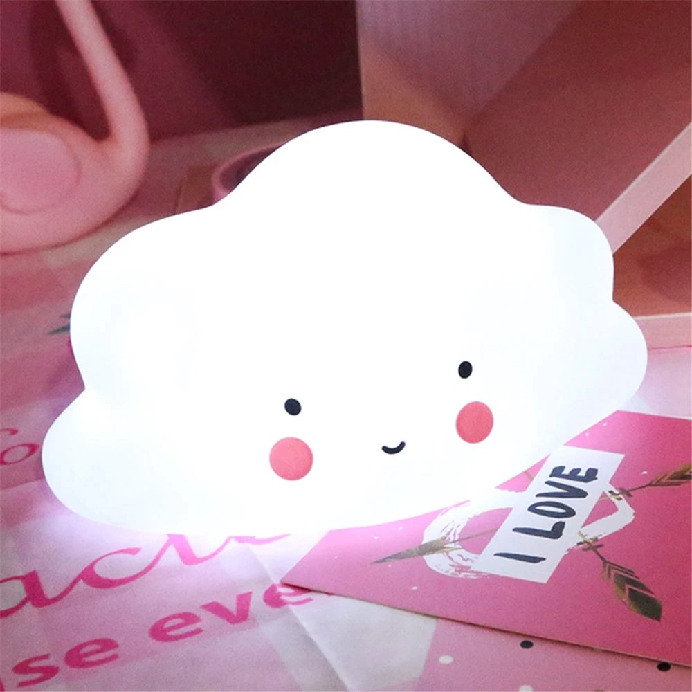 Battery Operated Cute Little Cloud Lamp