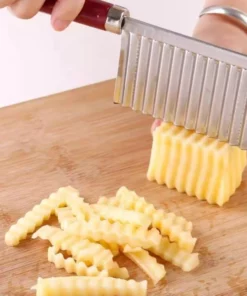 Wavy Crinkle Cutter Knife Vegetable Slicer