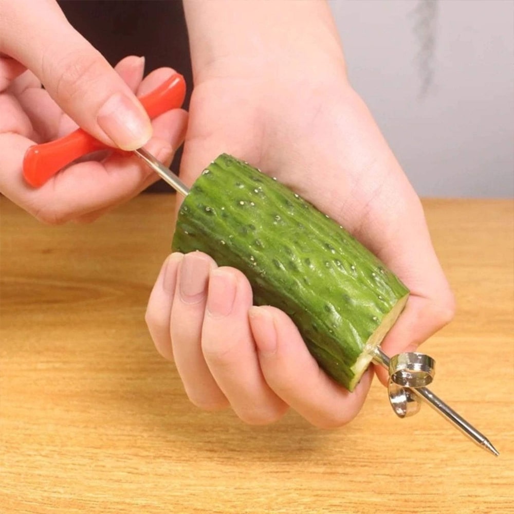 Manual Vegetable Spiral Knife Carving Tool