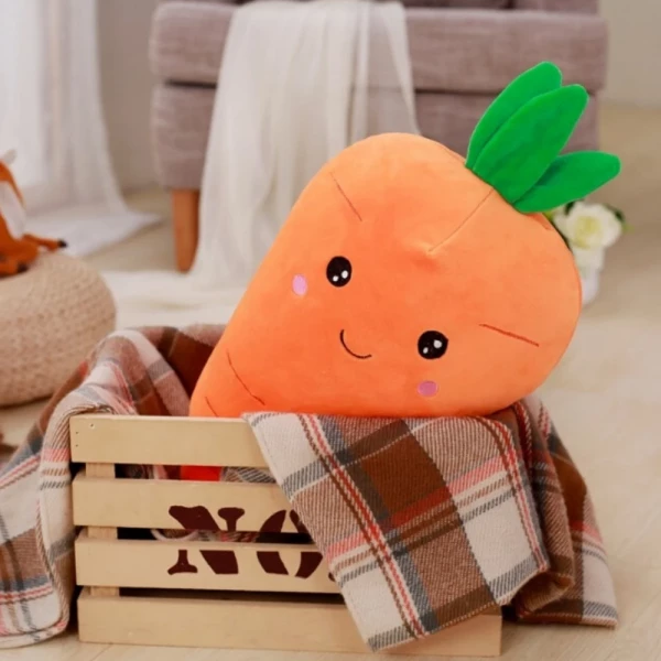 Cute Carrot Plush Toy Pillow