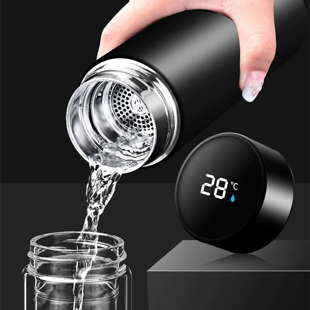 Smart LED Temperature Display Water bottle