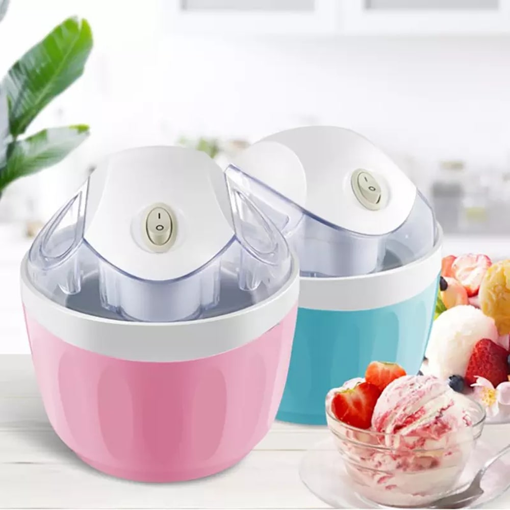 One-Touch Ice Cream Maker Machine