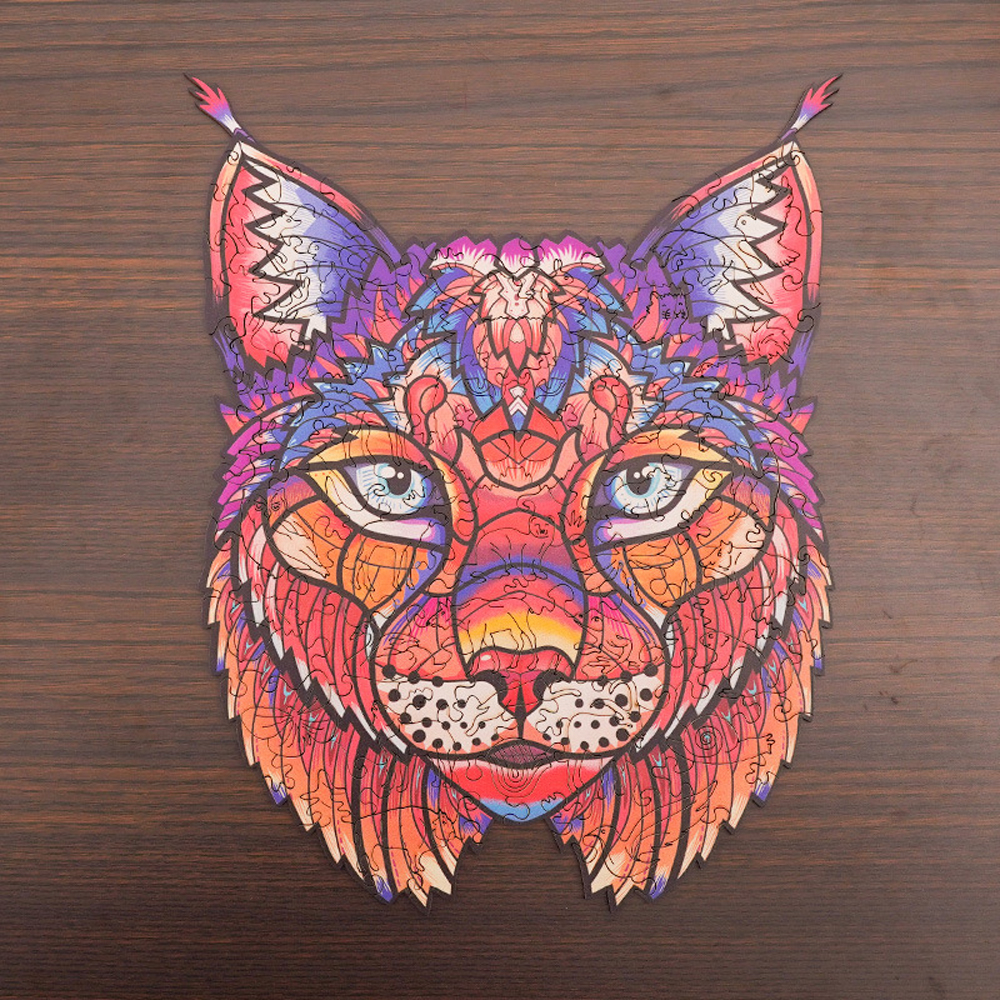 Colorful Animal-Shaped Wooden Jigsaw Puzzles