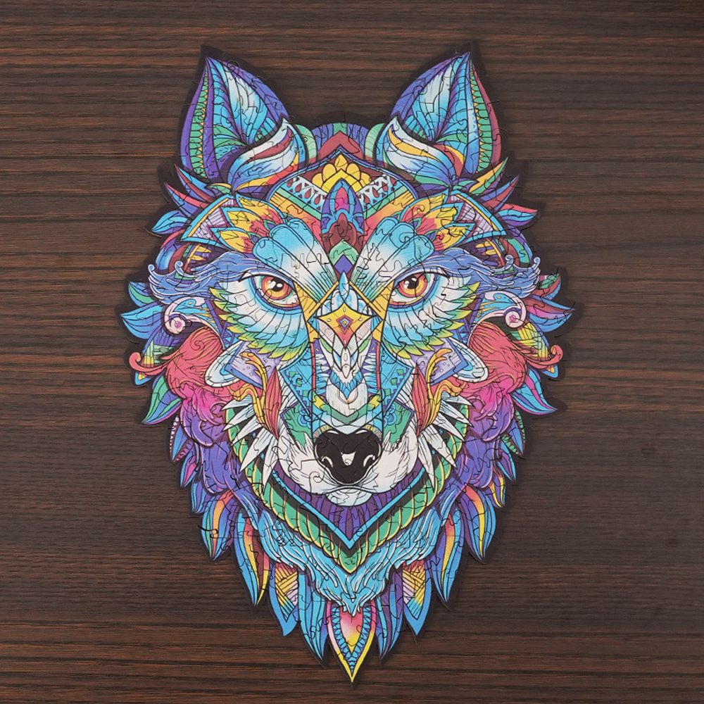 Colorful Animal-Shaped Wooden Jigsaw Puzzles