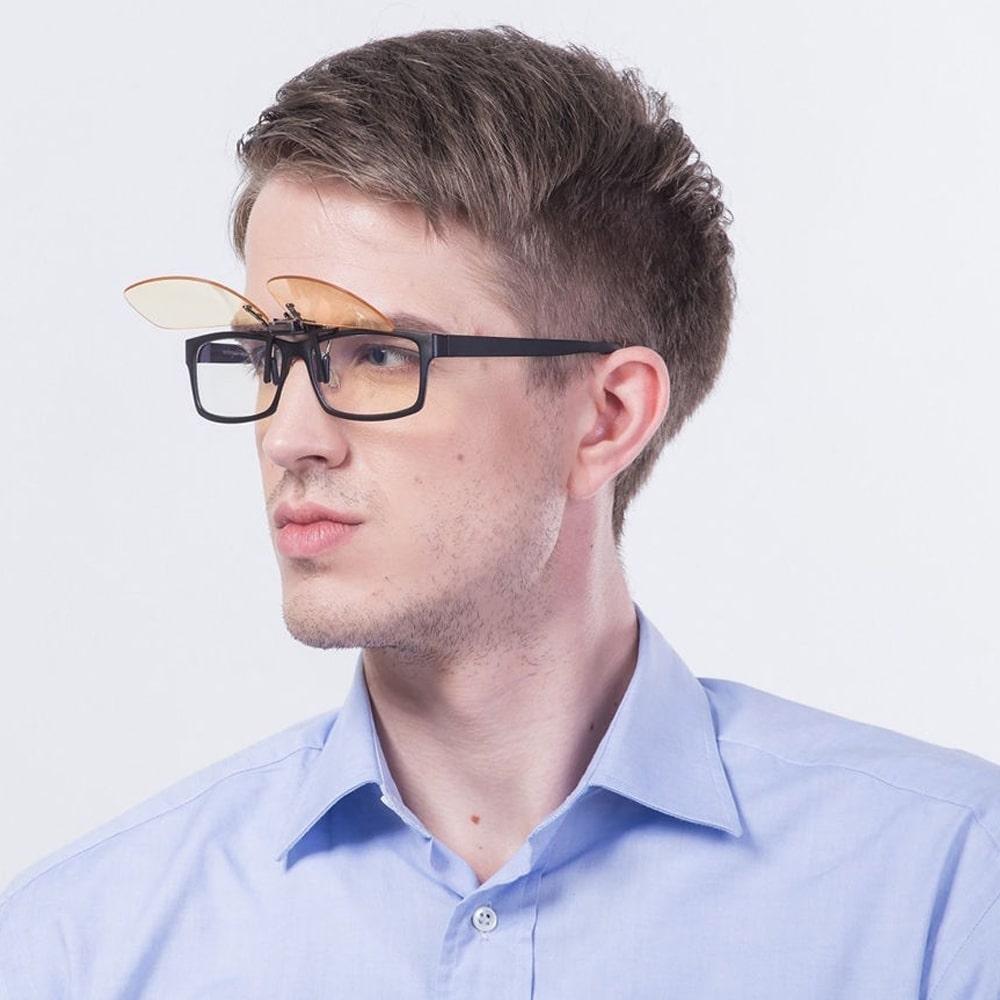 Blue Light Blocking Clip-On Computer Glasses