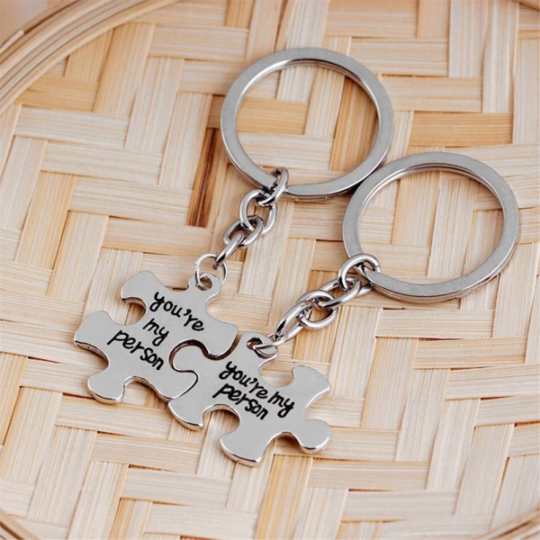 Engraved You're My Person Keychain