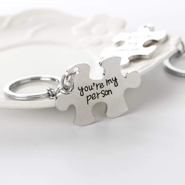 Engraved You're My Person Keychain