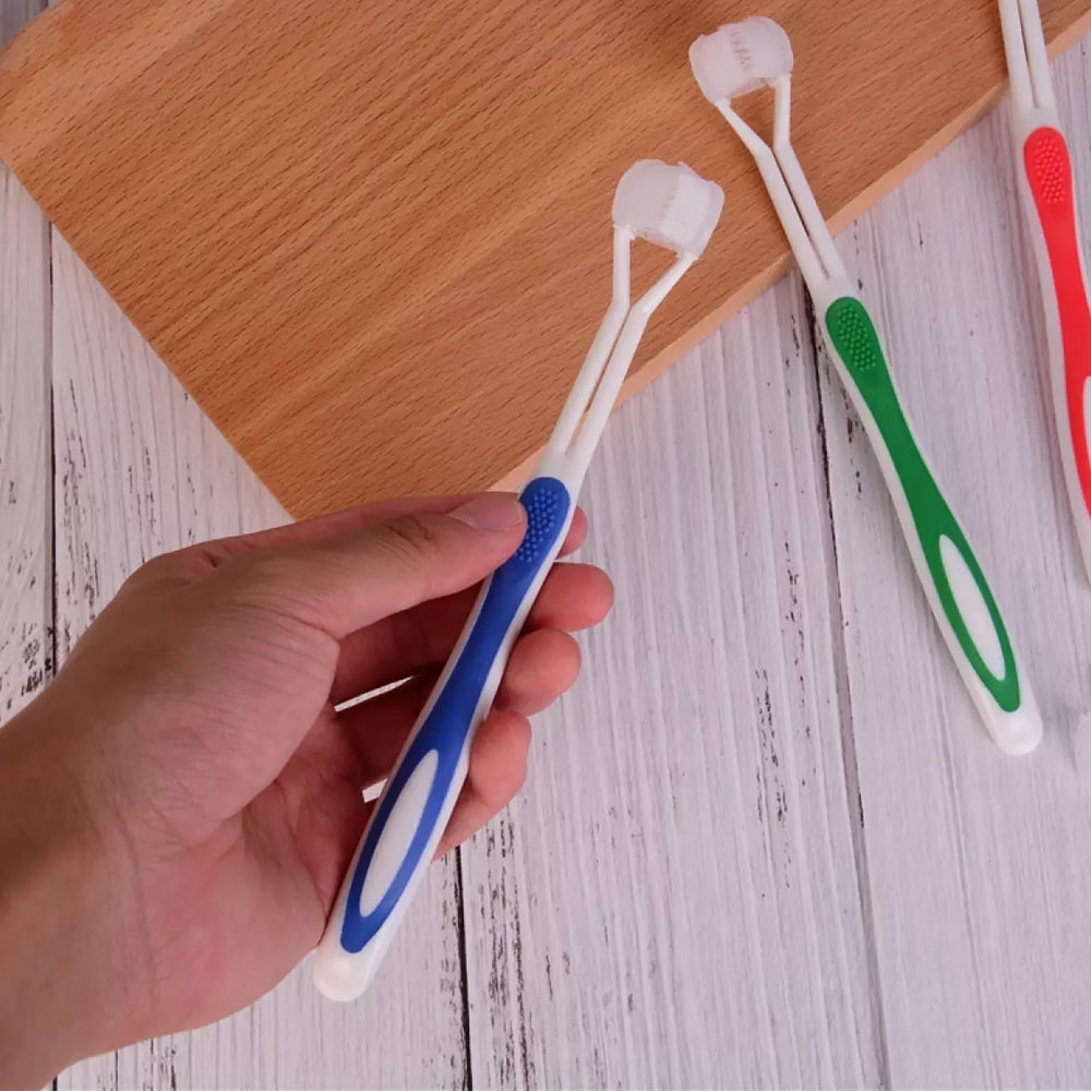 Three Sided Autism Toothbrush For Sensory Issues