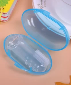 Dual-Sided Silicone Infant Finger Toothbrush