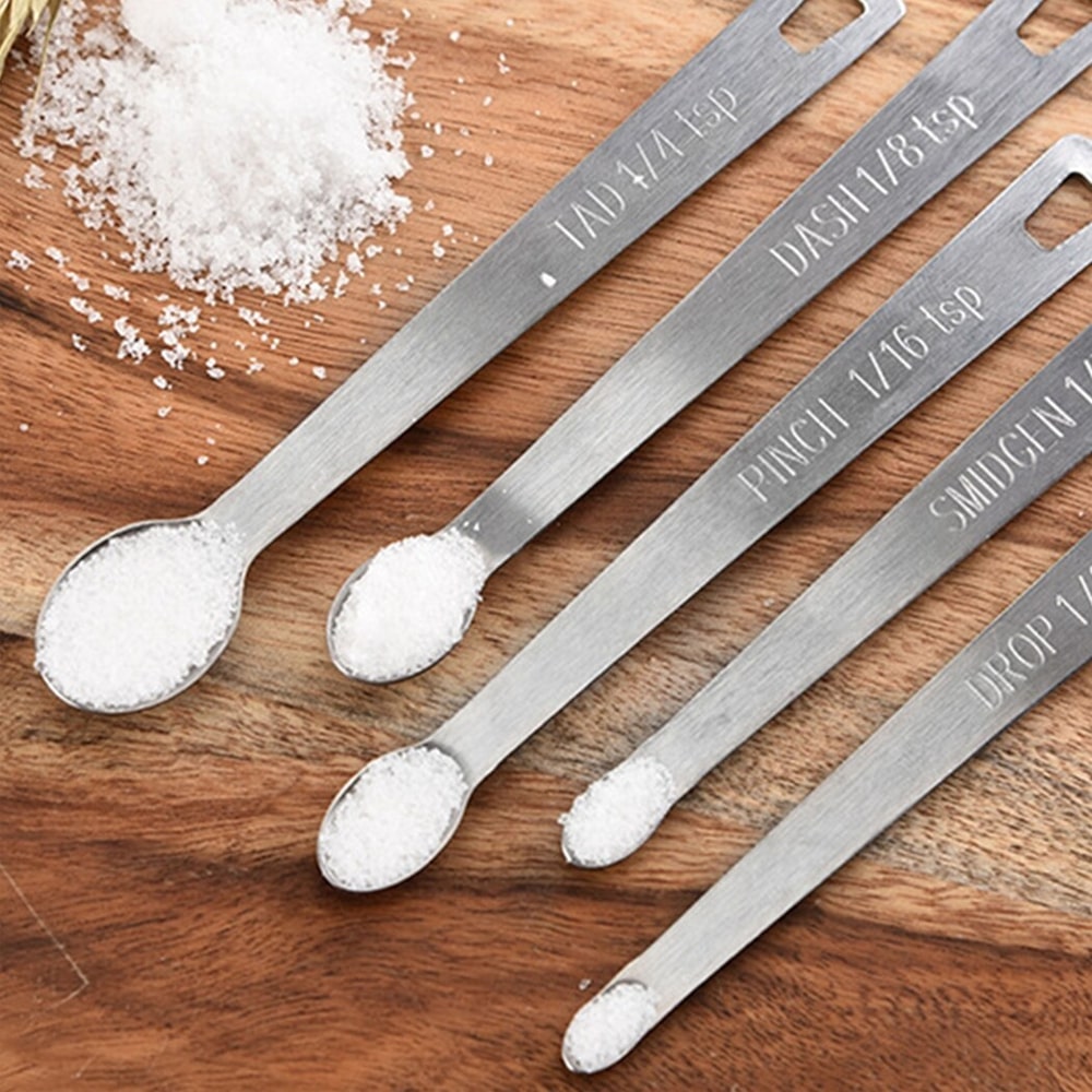 Labelled Mini Measuring Spoons Set of 5