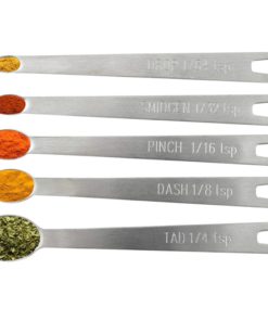 Labelled Mini Measuring Spoons Set of 5