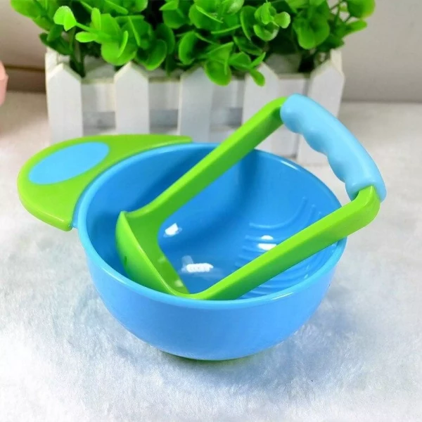 Food Masher Bowl Set for Baby Food