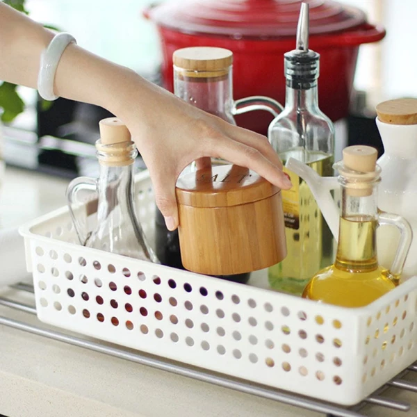 Bamboo Salt Storage Box