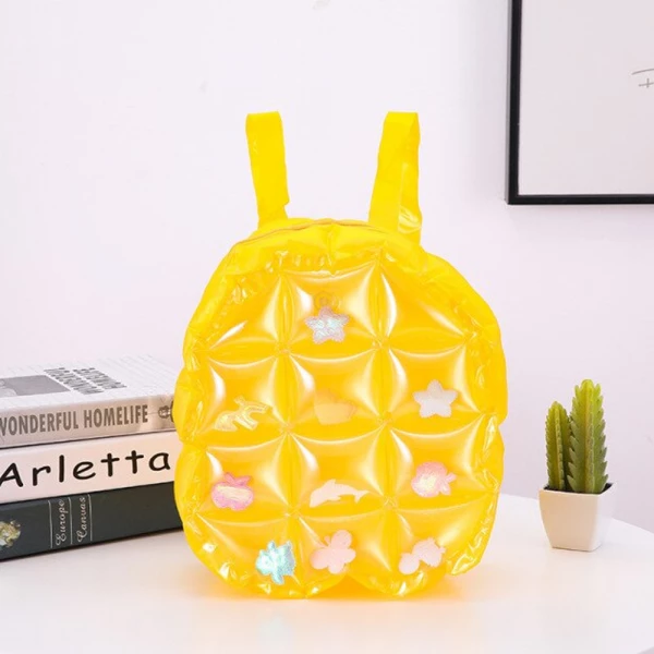 90s style Inflatable Bubble Blow Up Backpack