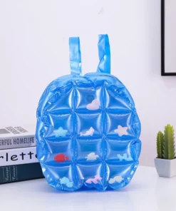 90s style Inflatable Bubble Blow Up Backpack