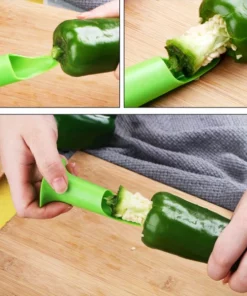 2-Pcs Bell Pepper Corer Seed Removing Tool