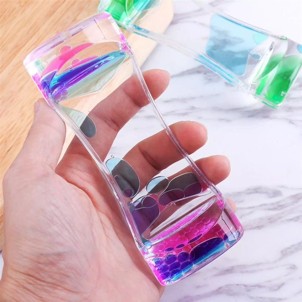 Colorful Liquid Motion Bubbler Toy