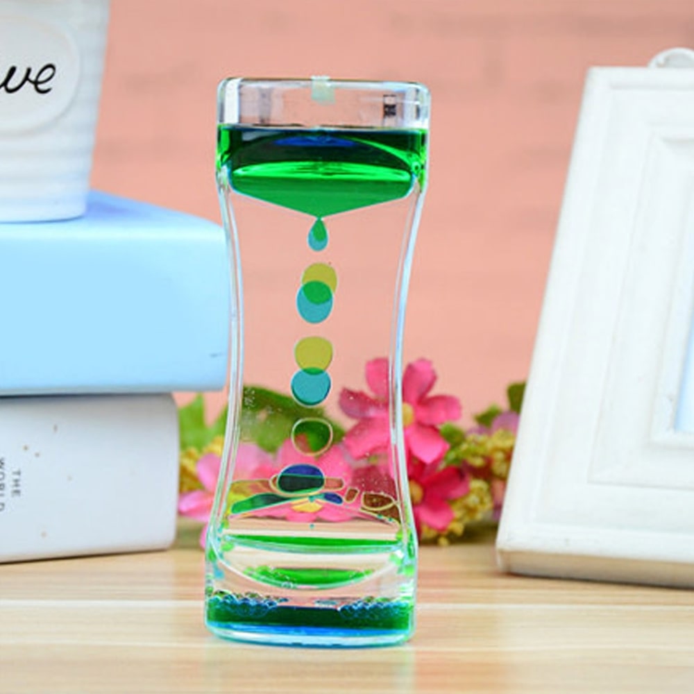 Colorful Liquid Motion Bubbler Toy