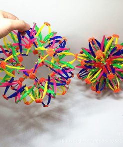 Rainbow Expandable Ball Toy