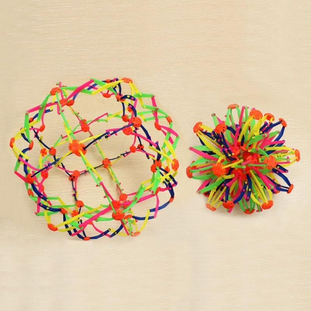 Rainbow Expandable Ball Toy