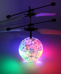 Multicolor LED Flying Ball Helicopter Toy