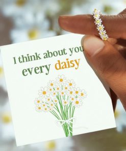 Adjustable Dainty Daisy Flower Ring