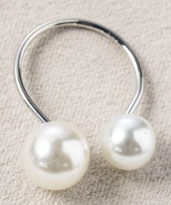 Double Pearl Ring for Women