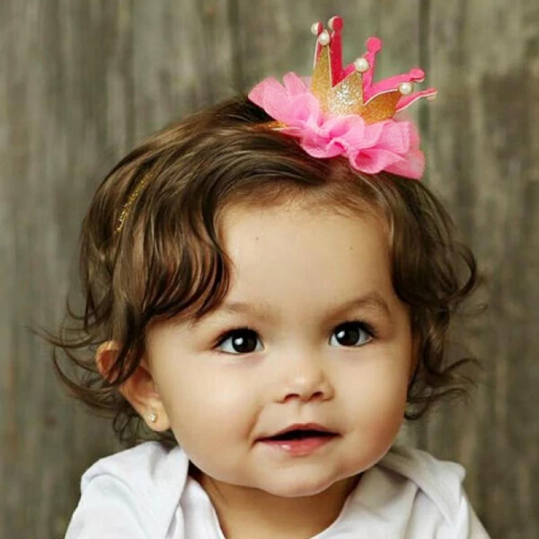 Soft Baby Crown Headbands