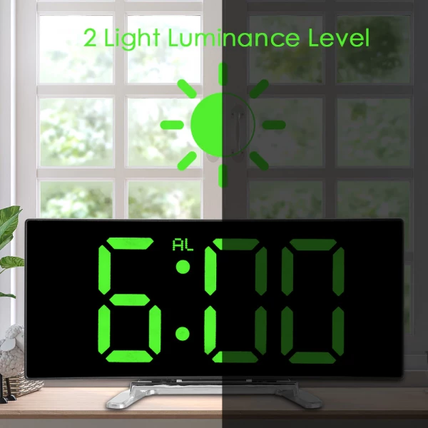 LED Display Alarm Clock