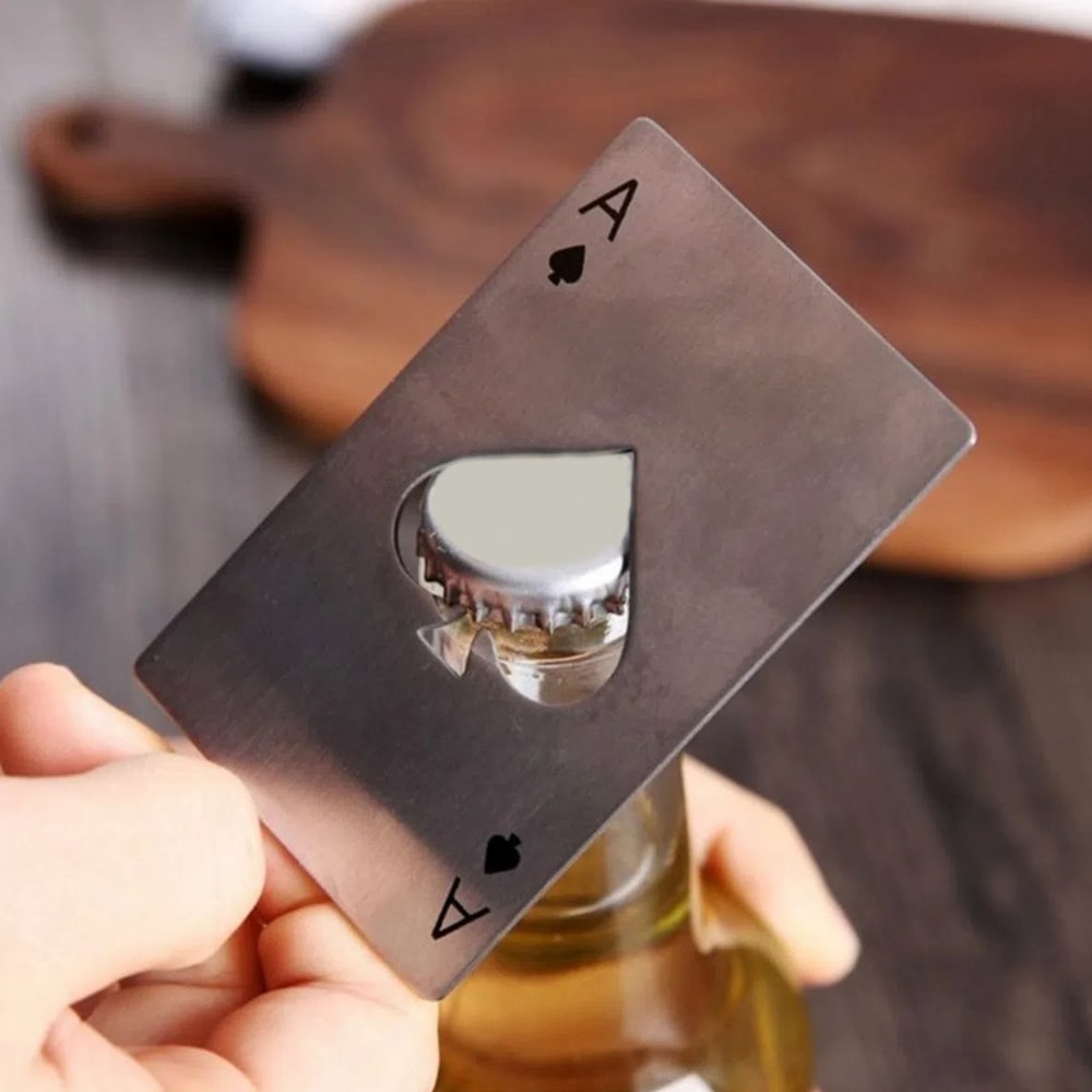 Cool Playing Card Bottle Opener