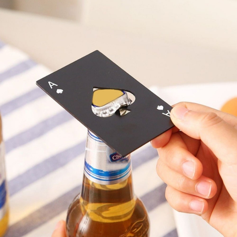 Cool Playing Card Bottle Opener