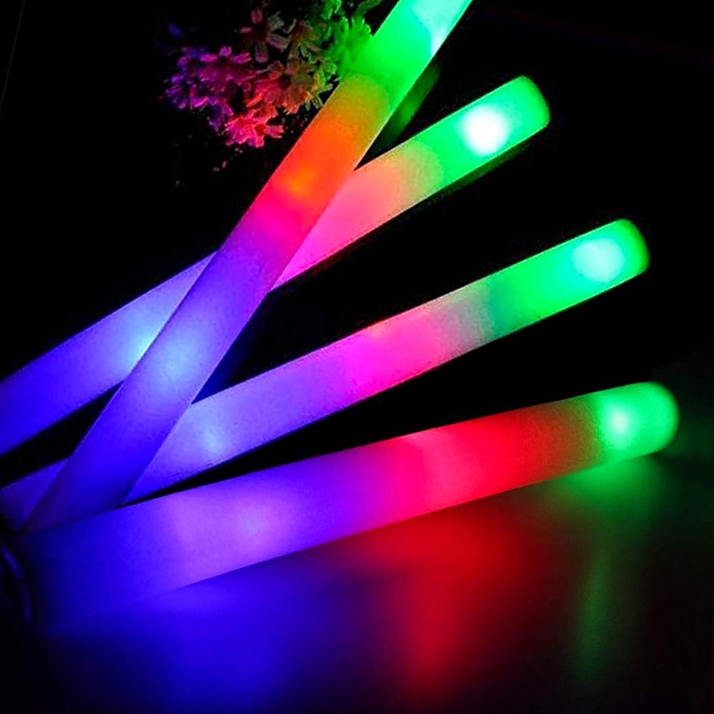 Multicolor LED Light Up Batons