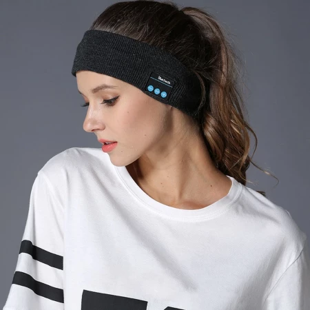 Wireless Bluetooth Headband For Running, Exercise & Sleeping