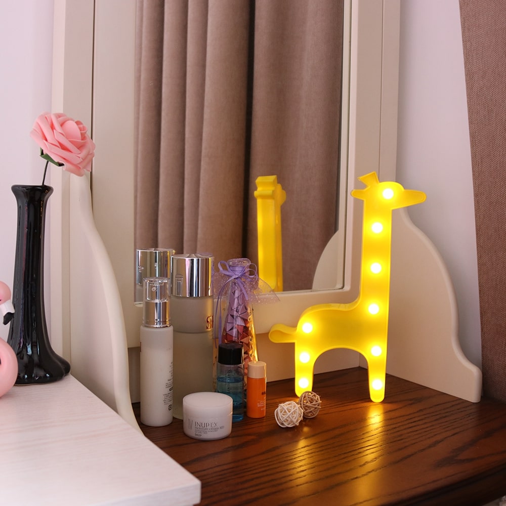 Kids Giraffe Night Light For Room Decoration