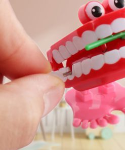 Wind Up Chattering Teeth Toy