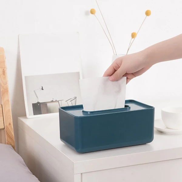 Facial Tissue Dispenser Box With Lid