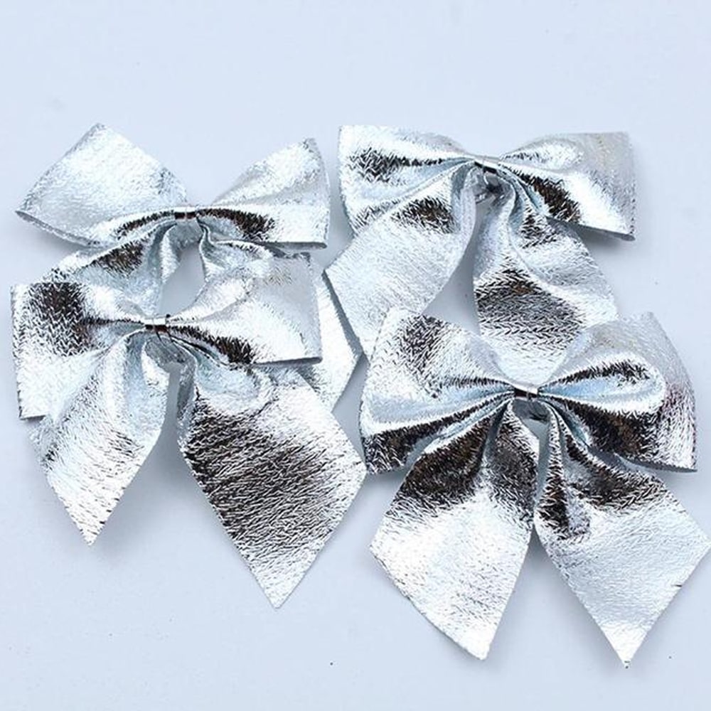 Cute Mini Christmas Bows For Tree Decoration