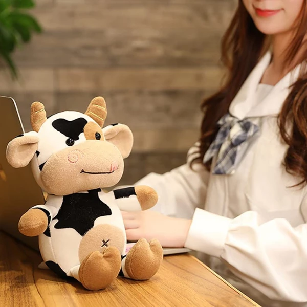 Cute & Cozy Cow Stuffed Animal Hugging Plush