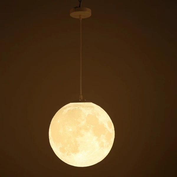 3D Hanging Moon Lamp For Home Decor