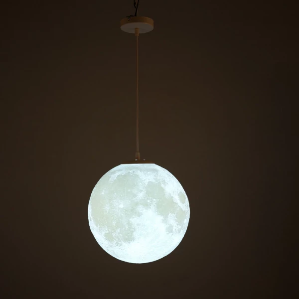 3D Hanging Moon Lamp For Home Decor