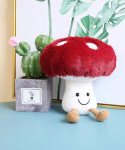 Cute Stuffed Mushroom Plush Toy For Kids & Adults