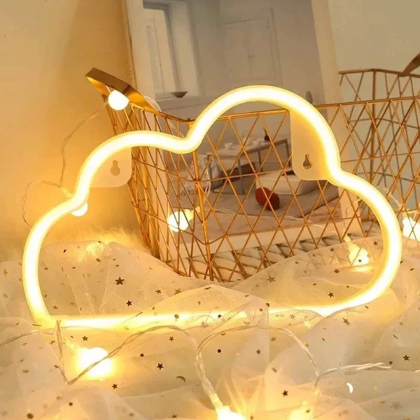 Cloud Neon Light Sign For Luxury DĂŠcor Vibes