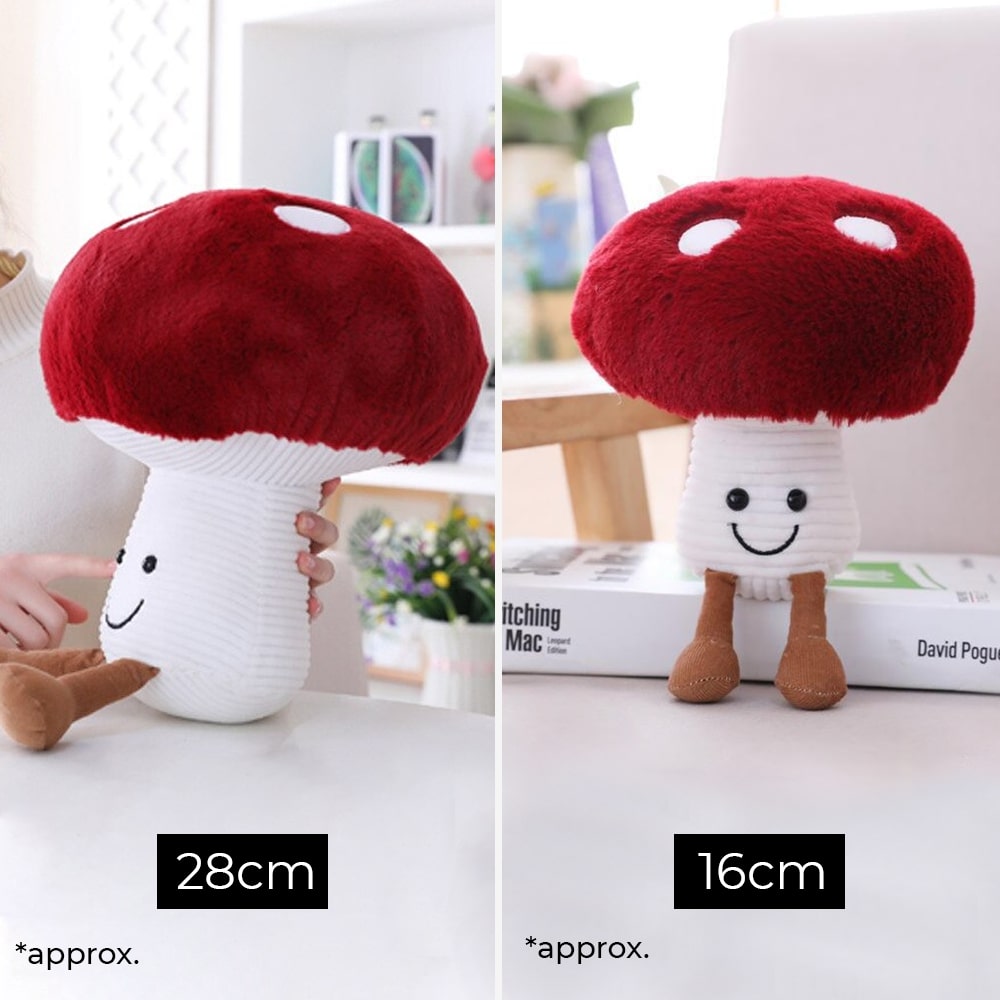 Cute Stuffed Mushroom Plush Toy For Kids & Adults