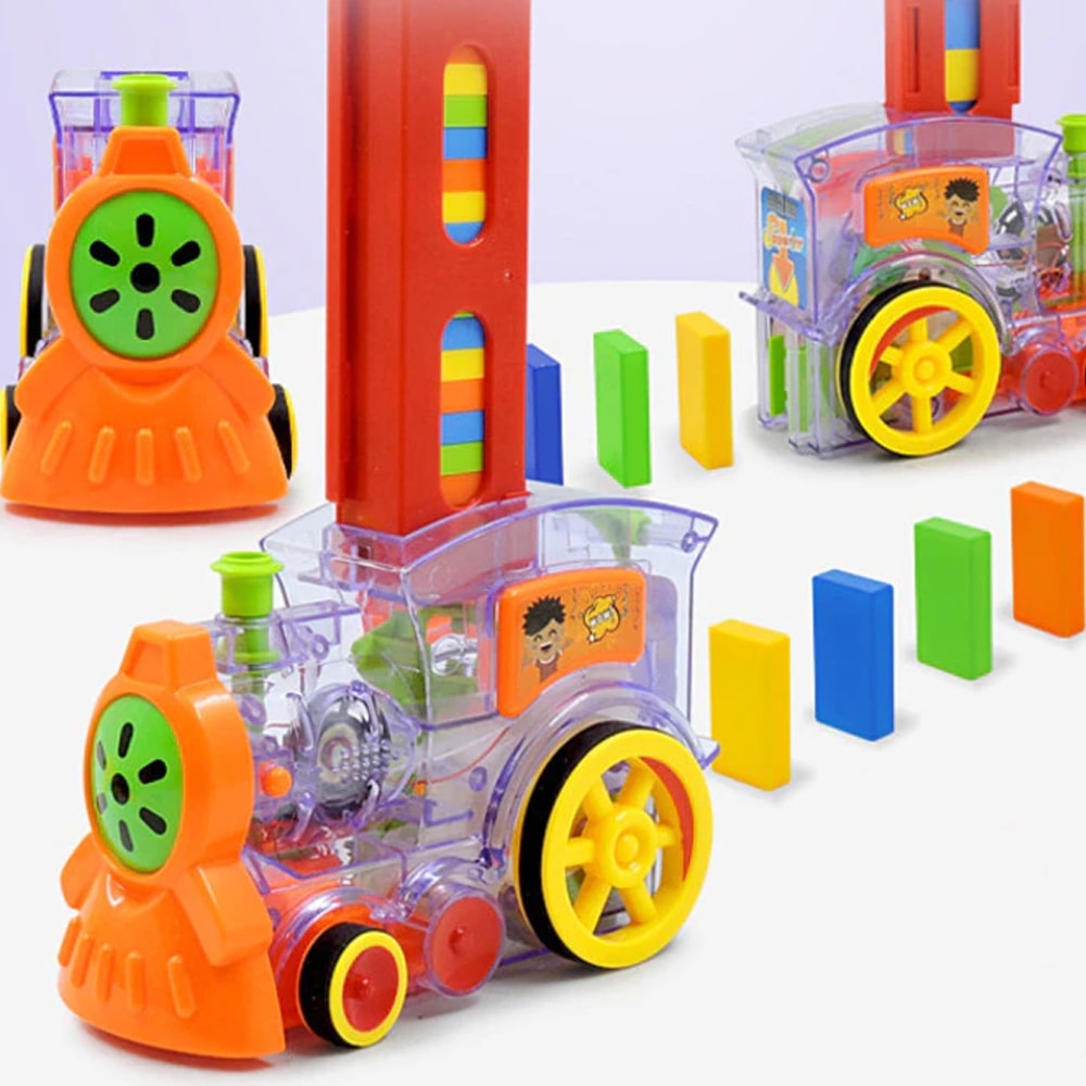 Automatic Domino Train Toy