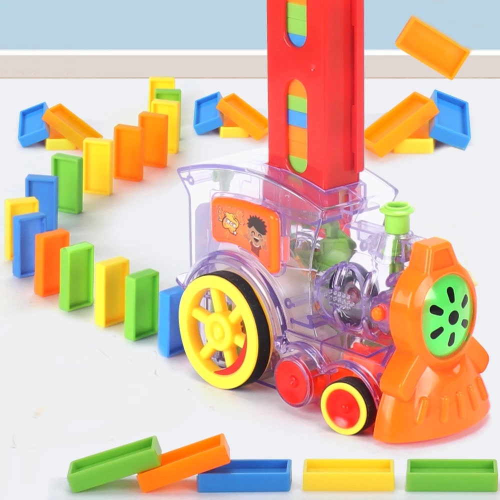 Automatic Domino Train Toy